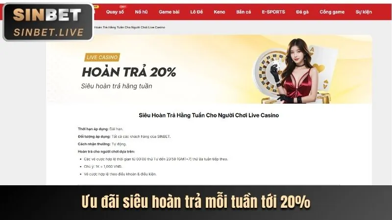 Thưởng nạp lại hàng ngày 2bong